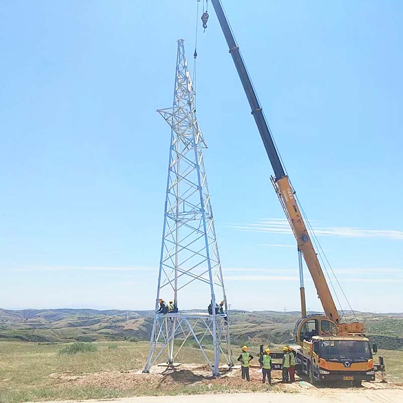 5G Oinarri Estazioa Hodi bakarreko Angelu Altzairuzko Komunikazio Dorrea